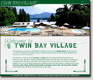 Twin Bay Vilage Web site